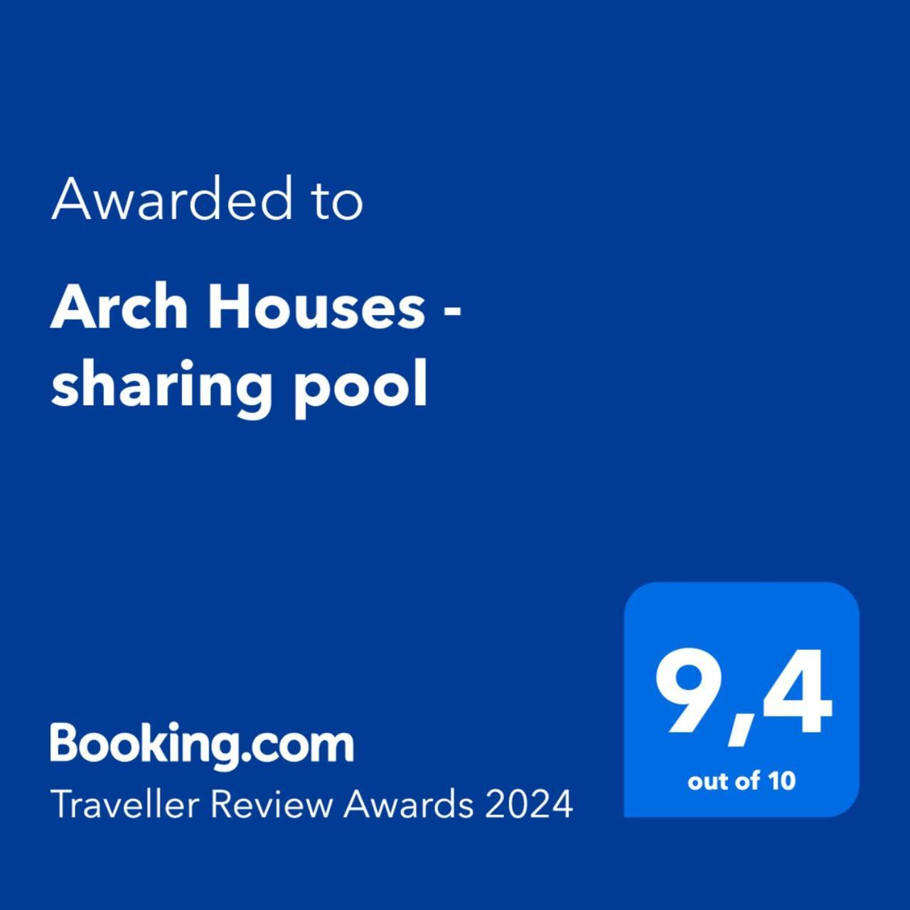 Arch Houses - Sharing Pool Spiliá Buitenkant foto